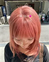 🩶《高発色＆艶髪》🩶ブリーチ2回＋最高級カラー＋髪質改善トリートメント