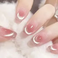 【研修】大人気❤︎チークネイル+マグネットフレンチネイル