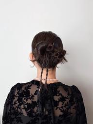 【特別な日やお出かけに♪】カジュアルヘアアレンジ💐🤍