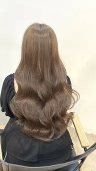 似合わせカット&ブリーチなしWカラー🩵