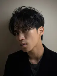 渋く かっこよく  大人メンズパーマ