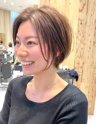 【🌟ショートヘア限定🌟】カット+カラー/白髪ぼかし/白髪染め/くびれショート/丸みショート