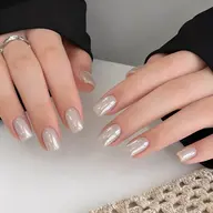 【HAND】うる艶大人気ちゅるんワンホンミラーネイル◇ベース有り(ソフトジェルオフ+¥500 )