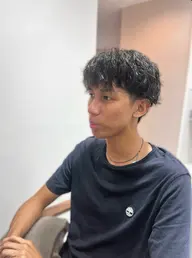 メンズカット✂️+パーマ️🌀🌀