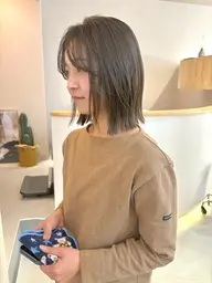 《新規》透明感カラー+頭皮ケア 7600→
