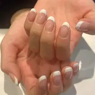 🤍ྀིパラジェルフレンチクリア/ケア込み(⚠️オフ無)
