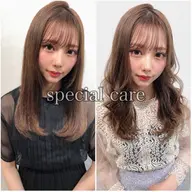 【人気No.3】【新規限定】似合わせカット&低ダメージ艶カラー&髪質改善TR