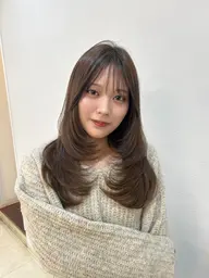 透明感カラー