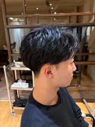 [自然にナチュラルに❗️]カット&ニュアンス、フェザーパーマ
