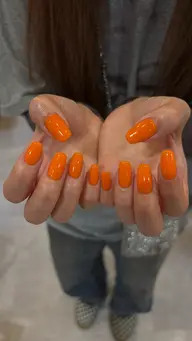 《HAND》オフありうる艶ワンカラー/グラデーション+指名料(¥550)