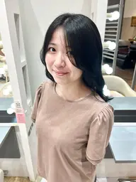 髪質改善カラー🫧コラーゲントリートメント/エクステつけてる方❌