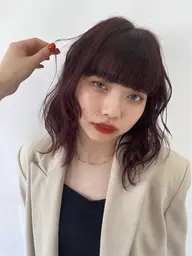 ❣️新規限定❣️🌟カット+透明感カラー◎迷ったらこれ🌟