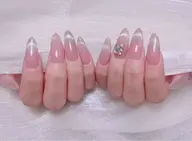 💖大人気3💖【チップ長さだし】🧲マグネットフレンチorマグネットグラデーション❣️ソフトジェルオフ込み