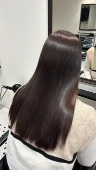 【同日可能🙆♀️✨️】髪質改善ストレート(縮毛矯正)➕ケアカラー🎀