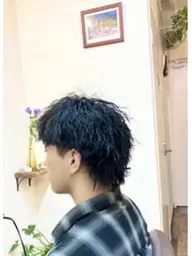 カット➕ツイストパーマ➕ヘッドスパ１０分