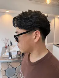 【メンズカット&パーマモデル】