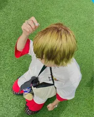 ブリーチオンカラー🌈