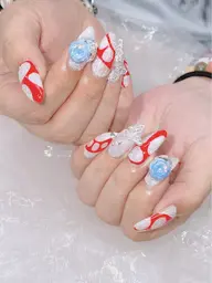 °+*キラキラフラッシュネイル【オフなし】*+°