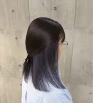 【インナーカラー】ブリーチオンカラー🩷✖️カット✂️ ✖️ 保護トリートメント✨
