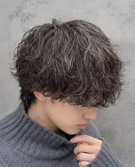 【人気No.1👑】カット➕ALLメンズパーマ🔥➕ダメージケアトリートメント🫧