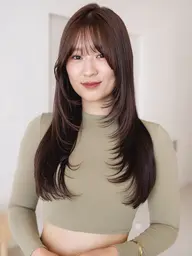 【顔まわりで垢抜け🤍】似合わせレイヤーカット