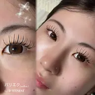 【パリエク】パリジェンヌ×マツエク80〜100本☆LED装着・アイシャンプー付