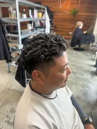 カット+パーマ+カラー〈メッシュ⭕️〉+内部補修トリートメント付き