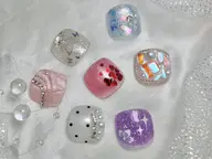 フット🦶🏻親指アートオフあり🎀🫧