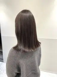 ✔︎前髪カット+透明感カラー+COTAライトトリートメント✨