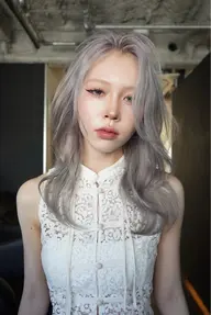 🎥カウンセリング撮影🙆‍♀️10%OFF‼️👩🏼ハイトーン💟ブリーチ＋カラー🩷ྀིリタッチのみの料金