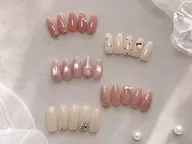 ハンド長さだし💅🏻チップ10本+ワンホンコース🎀【オフあり】