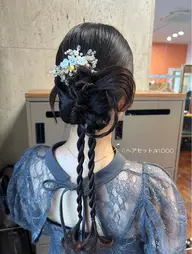 お呼ばれヘアセット💐