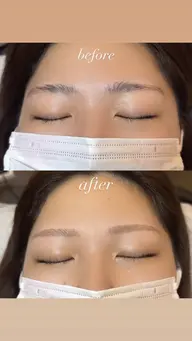 垢抜け3点セット🪄(眉Wax、眉染め、間引き)