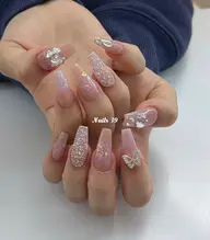 【Hand】【チップ長さ出し10本】 付け放題120分時間内|デザイン画像持ち込みOK)💕