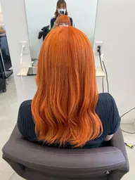 平日限定 前髪cut✂︎ + ブリーチWカラー☀️¥6600~