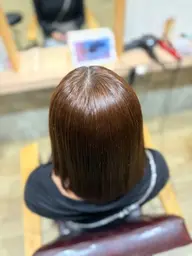 【ミニモ学割U24】ブリーチなし透明感カラー+2stepトリートメント🎀 ⚠️補足説明必読メンズ大歓迎