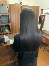 【プレミアム美髪フルコース✨】髪質改善ストレート＋艶カラー＋TR＋カット