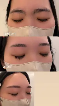 アイブロウスタイリング（Wax）🎀✨メイクお仕上げ付き