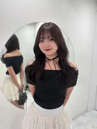 🎀人気No.1🎀 1.2回目利用可能クーポン🉐カット+透明感カラー＋3stepTR＋巻き髪仕上げ♡