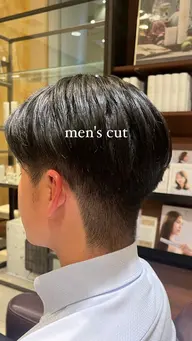 メンズカット➕炭酸ミントシャンプー🫧