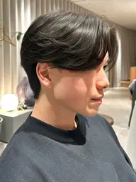 《ミニモ限定価格》就活中の方必見👀⁉️絶対にバレない毛流れパーマ🍃で少しでもセットを楽にカッコよく🫵カット＋パーマ