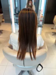 🌺ミニモ限定🌺髪質改善ストレート+Linkトリートメント+marbb🫧
