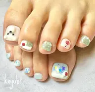 【フットオフあり】やり放題（持ち込みデザインOK／パーツのせ放題／フットバス付き） パラジェル：+¥1,100／現金のみ