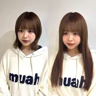 エクステ80本+馴染ませカット✨