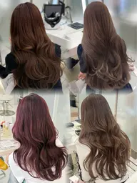 透明感カラー✨️色落ちも綺麗に