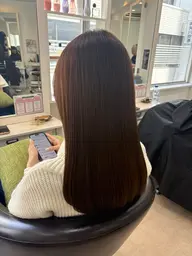 【梅雨時期の湿気対策に⭕️】ハチ上の部分ストレート(シャンプーブロー込み)