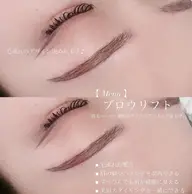 【8/6まで限定🌈】ブロウリフト🩵＋ワックス脱毛＋メイク仕上げ🪞