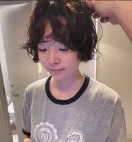 🪴カット＋ニュアンスパーマ【ショートヘア】🍀ナチュラルに馴染むパーマをかけたい方💖💕💕💕