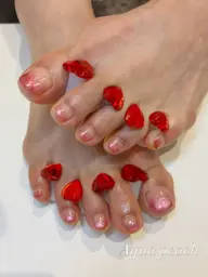 シンプル グラデ フット 🍑 ￥2000