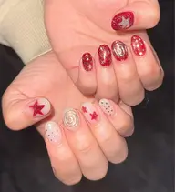 ジェル🌸パーツ付け放題🌸(オフなし)マグネット/フラッシュ/グリッター/ラメ/ミラー/ワンカラー